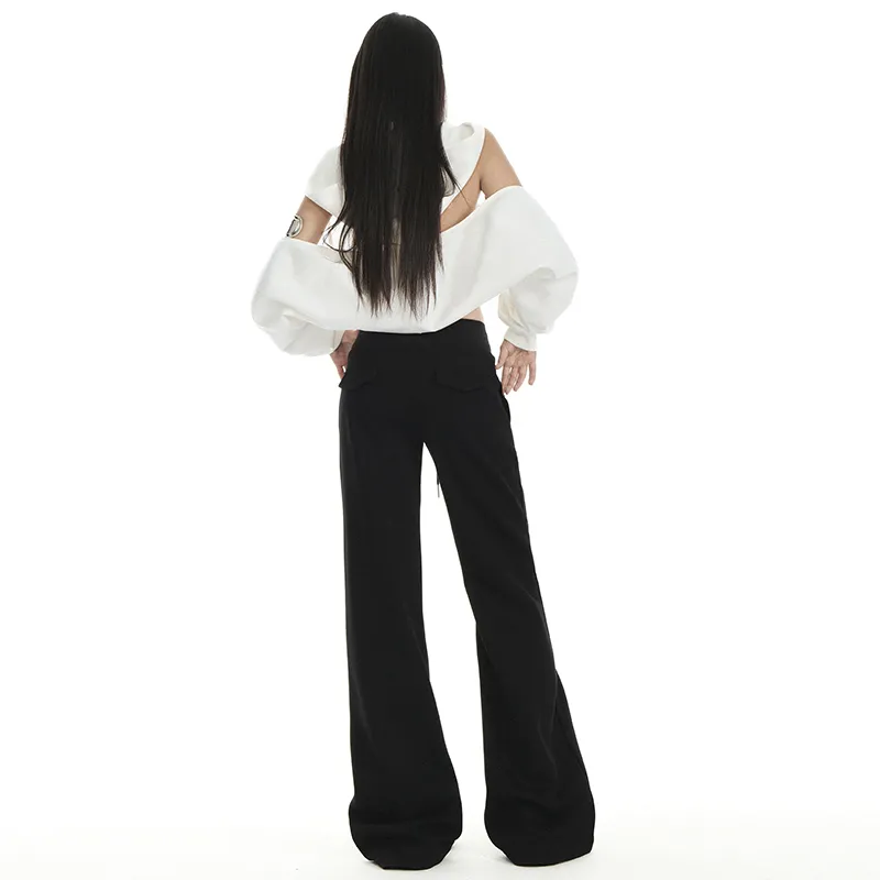 ZAZN Casual Pants Women's White-34