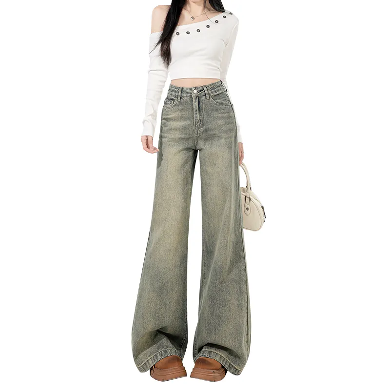 ZAZN Jeans Women's Vintage Blue-8