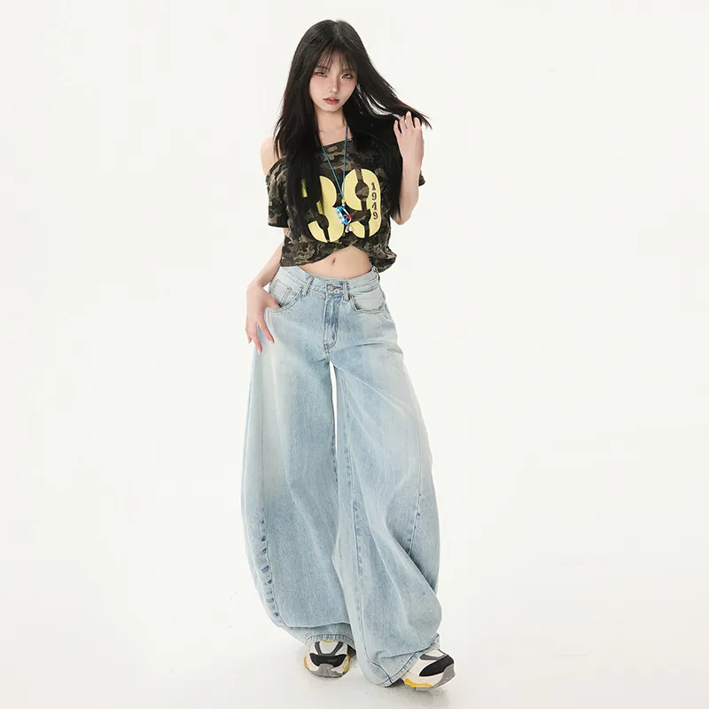 ZAZN Jeans Women's Bamboo Blue-3