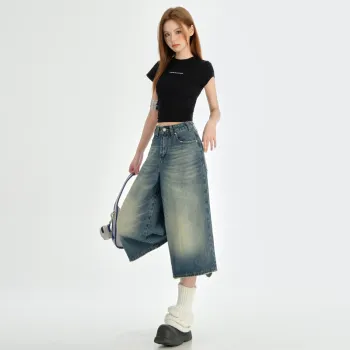 ZAZN Denim Shorts Women's Vintage Blue