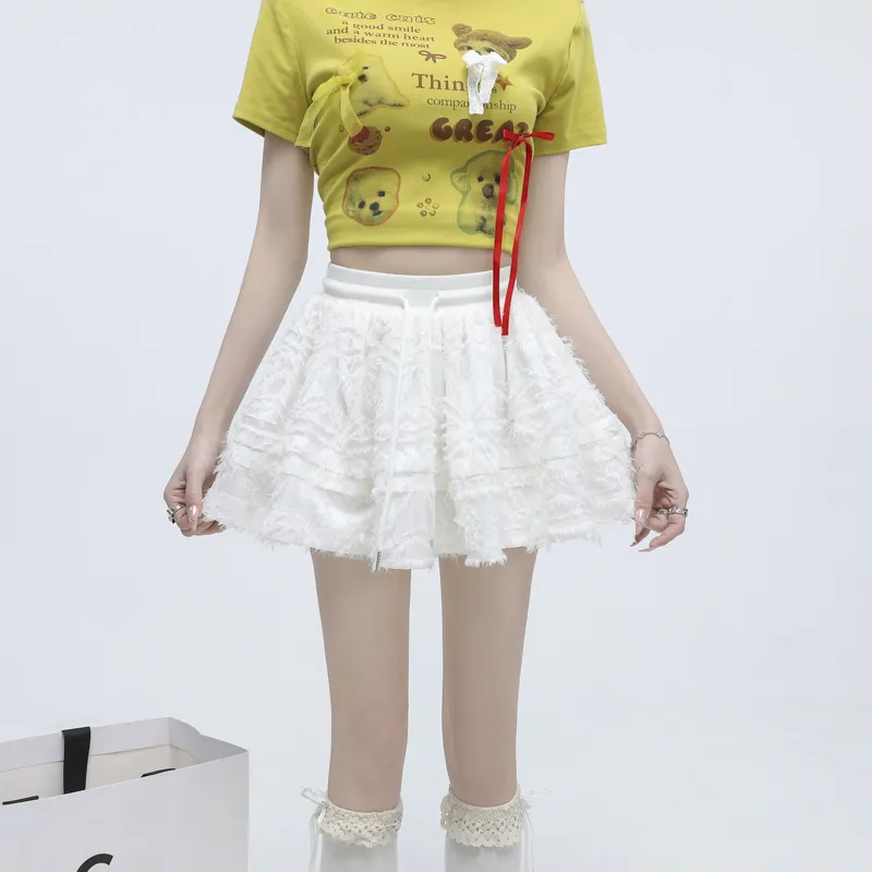 ZAZN Casual Short Skirts Women's-1