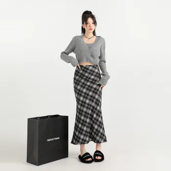 ZAZN Casual Long Skirts Women's