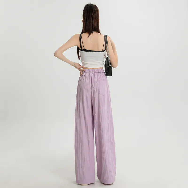 ZAZN Casual Pants Women's Sky Blue-16