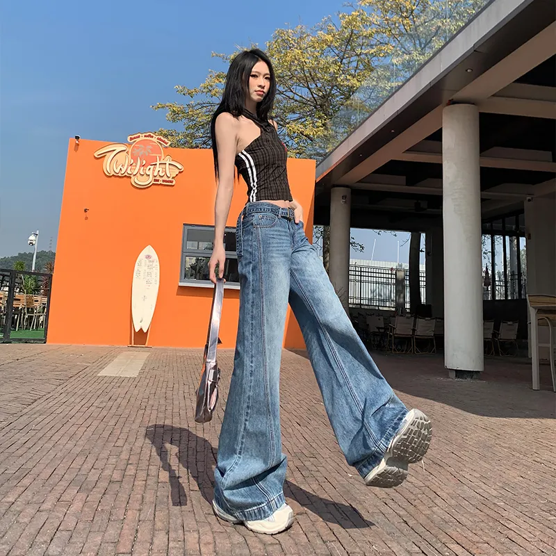 ZAZN Jeans Women's Vintage Blue-2