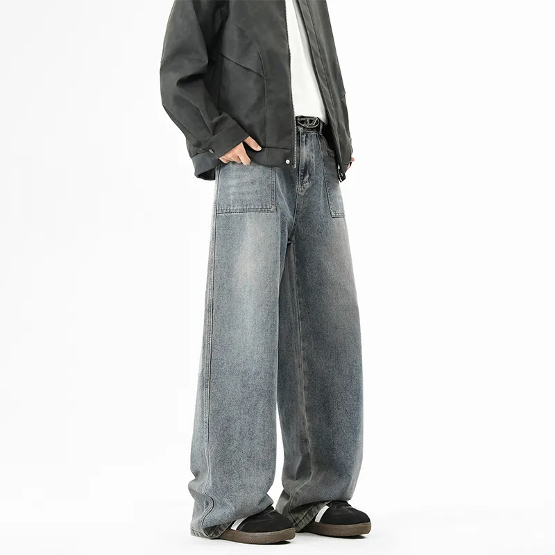 ZAZN Jeans Unisex Nostalgic Blue-6