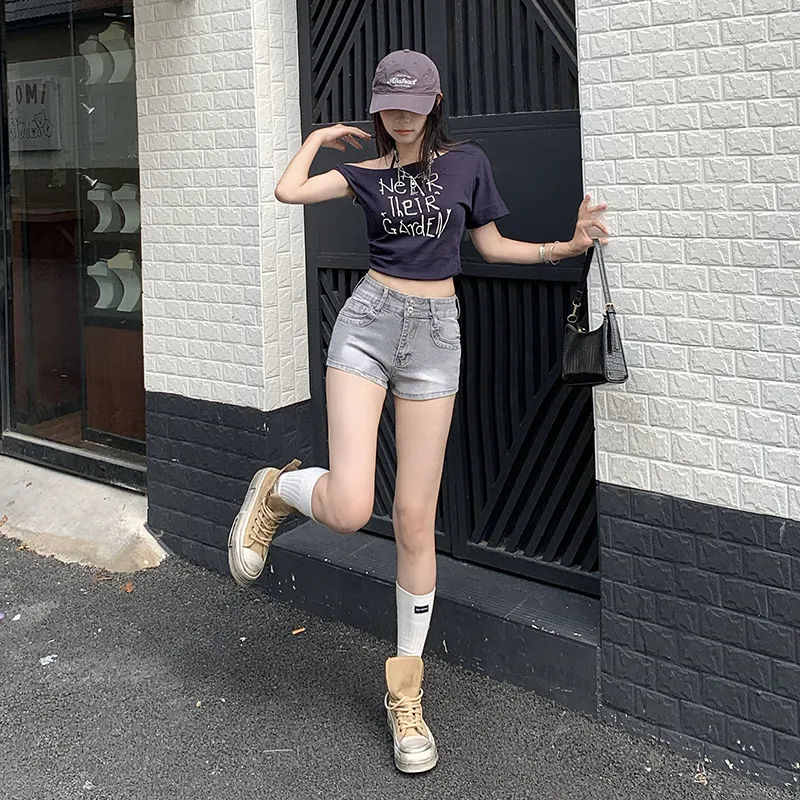 ZAZN Denim Shorts Women's-9