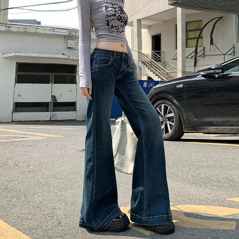 ZAZN Jeans Women's Vintage Blue-4