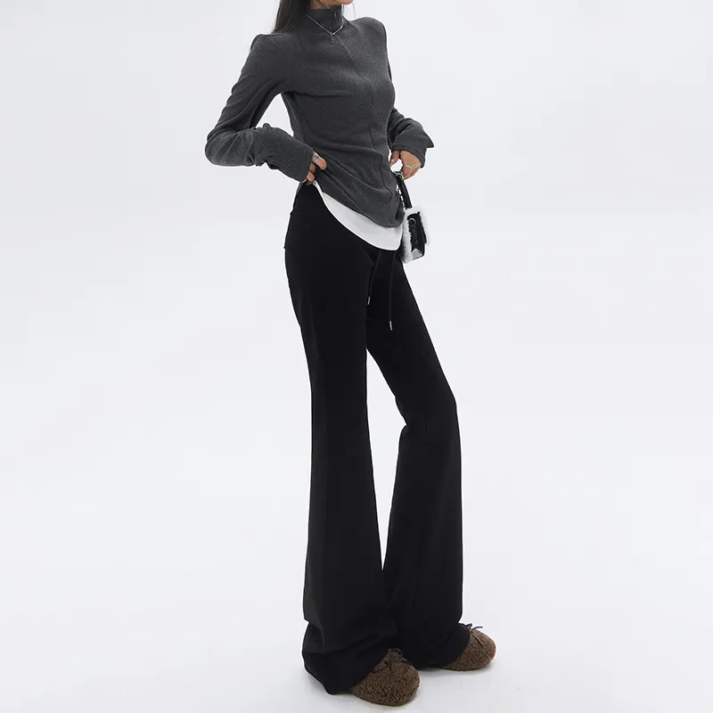 ZAZN Casual Pants Women's White-13