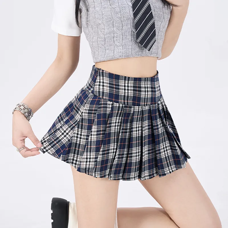 ZAZN Casual Short Skirts Women's Red-12
