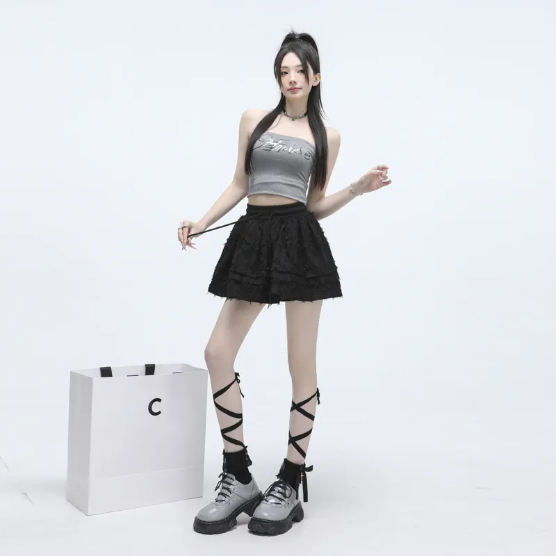 ZAZN Casual Short Skirts Women's-11