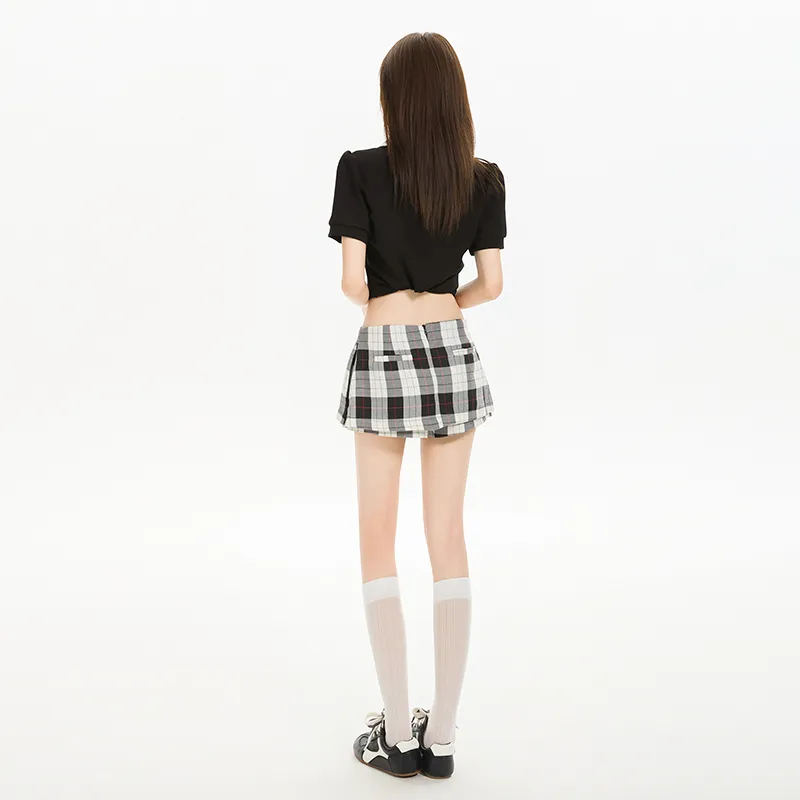 ZAZN Casual Short Skirts Women's-5