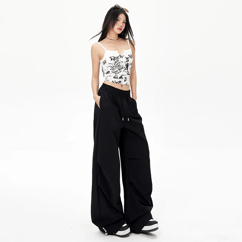 ZAZN Casual Pants Women's Navy Blue-67