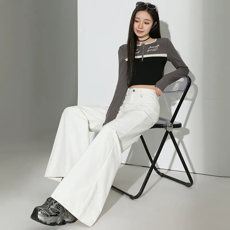 ZAZN Casual Pants Women's Beige-11