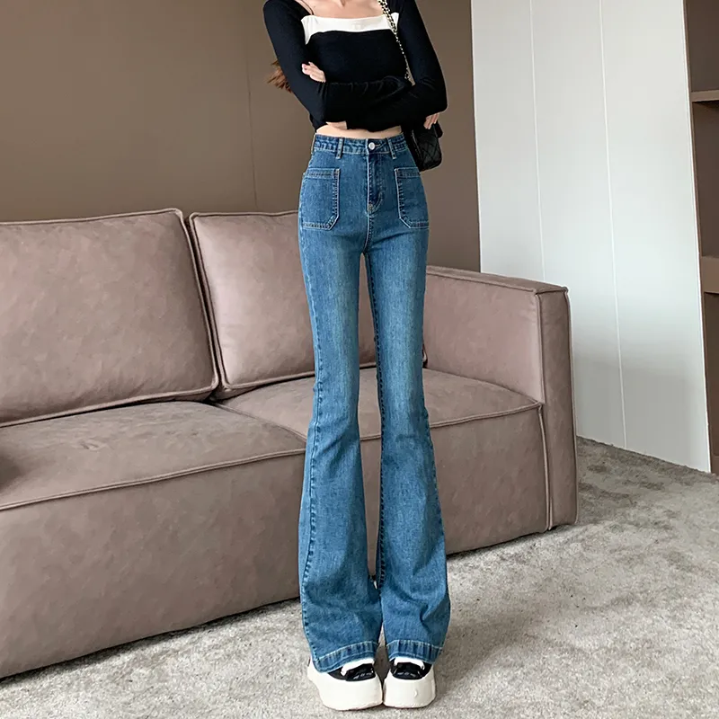 ZAZN Jeans Women's Vintage Blue-13