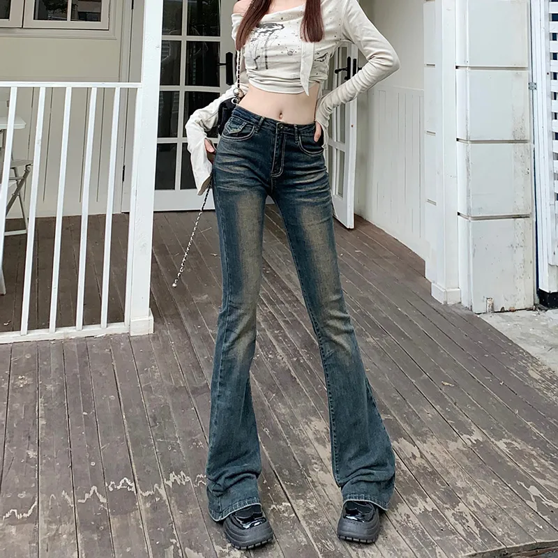 ZAZN Jeans Women's Vintage Blue-10