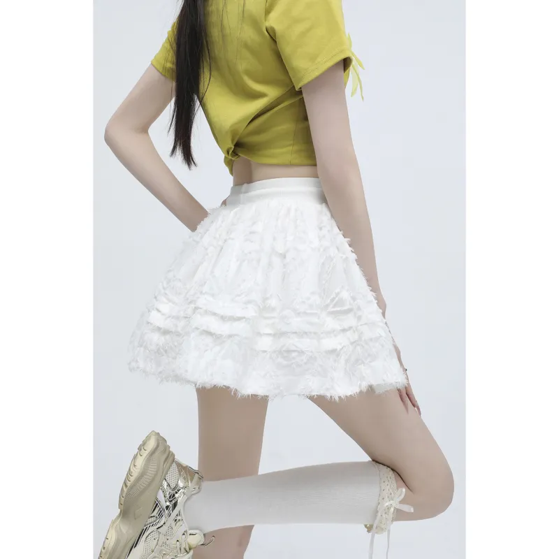 ZAZN Casual Short Skirts Women's-4