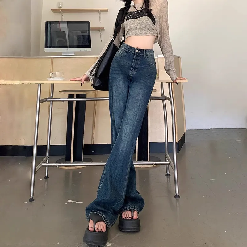 ZAZN Jeans Women's Vintage Blue-2