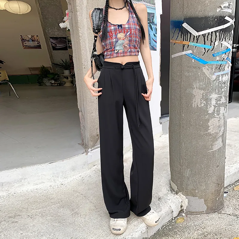 ZAZN Casual Pants Women's White-11