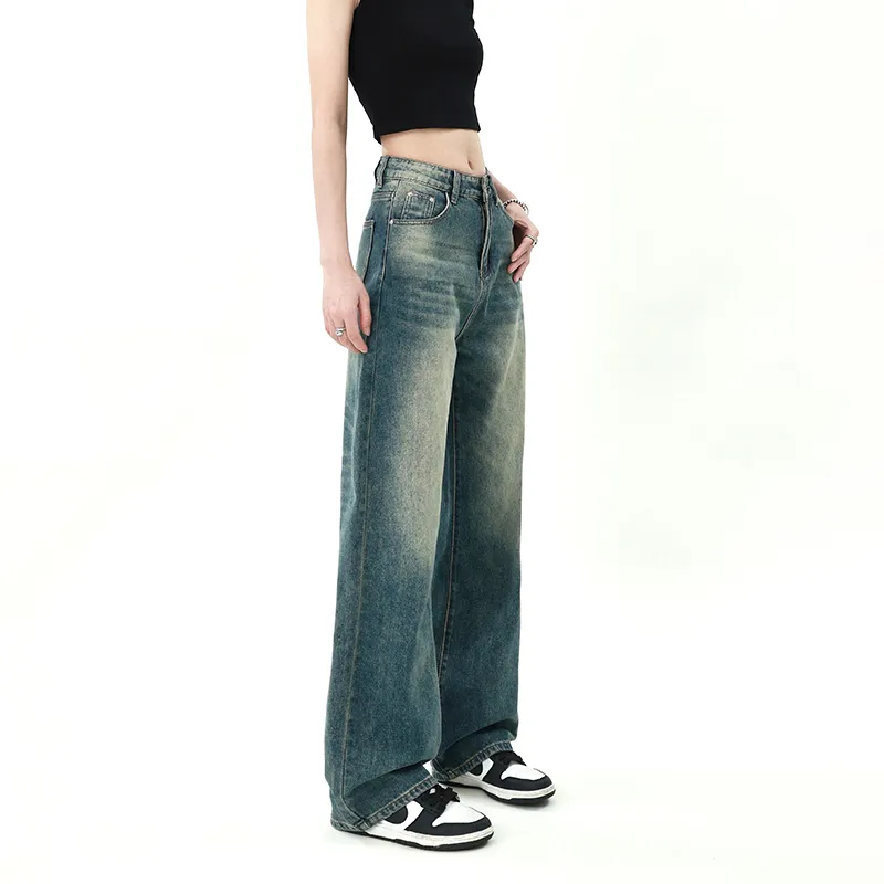 ZAZN Jeans Women's Vintage Blue-3