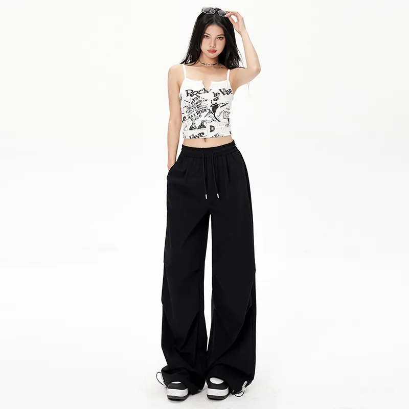 ZAZN Casual Pants Women's Navy Blue-65