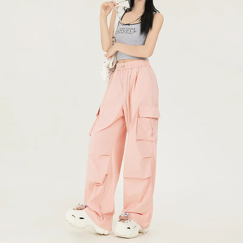 ZAZN Casual Pants Women's Khaki Green-23