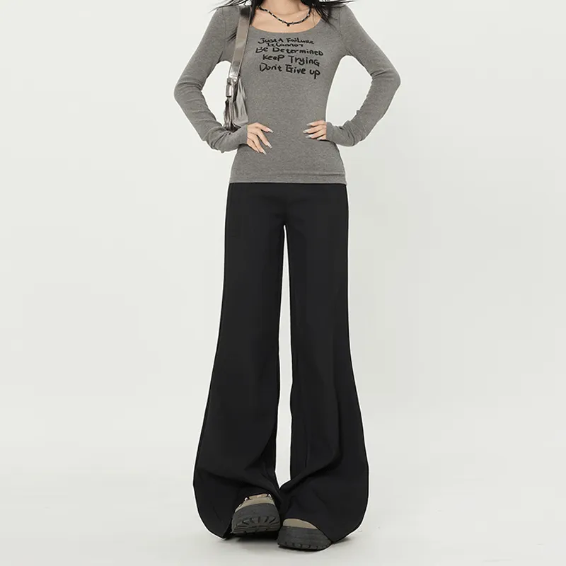 ZAZN Casual Pants Women's Black-7