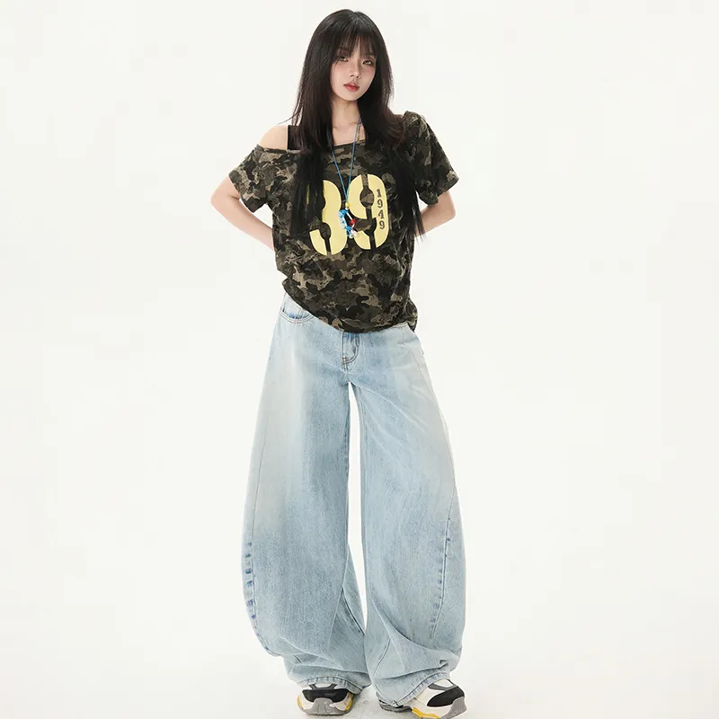 ZAZN Jeans Women's Bamboo Blue-2