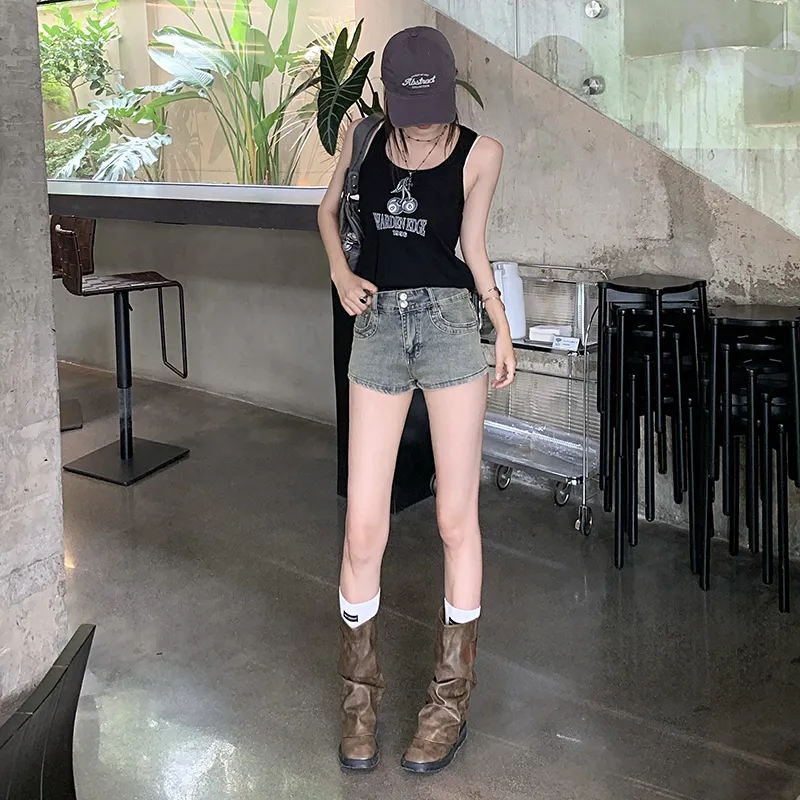 ZAZN Denim Shorts Women's-5