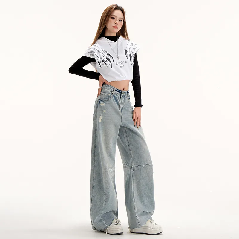 ZAZN Jeans Women's Light-3