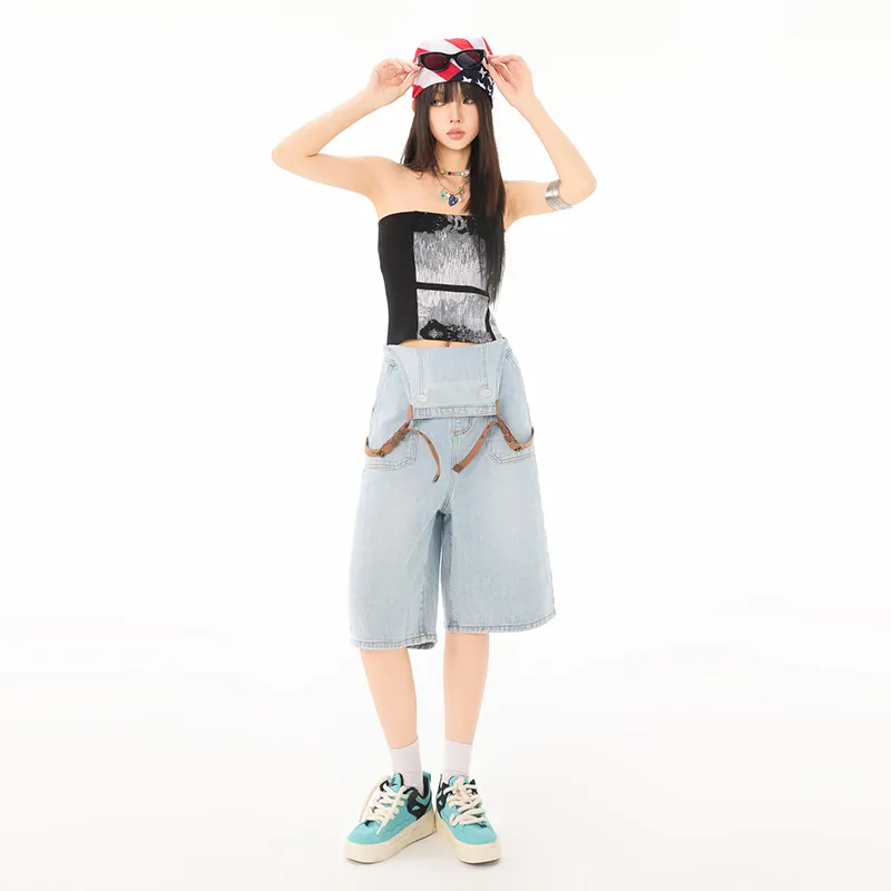 ZAZN Denim Shorts Women's-10