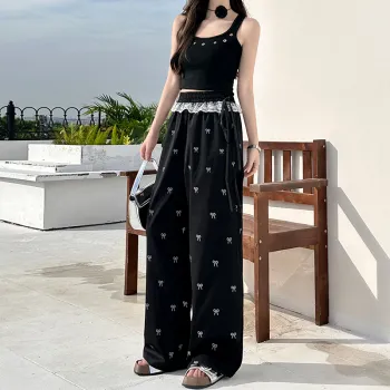 ZAZN Casual Pants Women's White