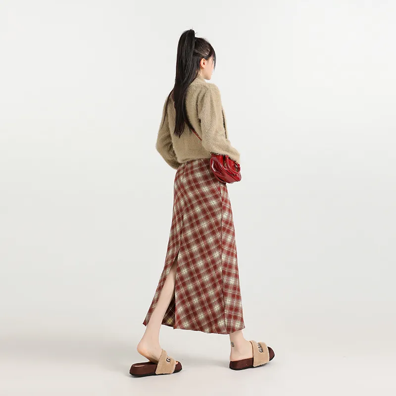ZAZN Casual Long Skirts Women's-9