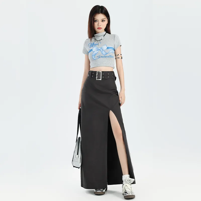 ZAZN Casual Long Skirts Women's-7
