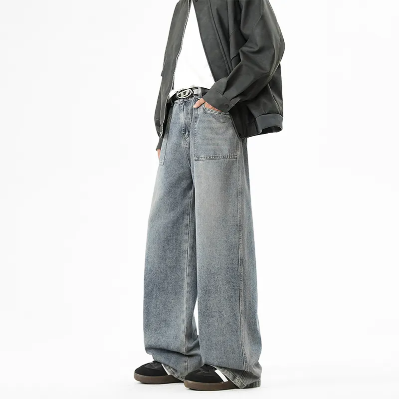 ZAZN Jeans Unisex Nostalgic Blue-4