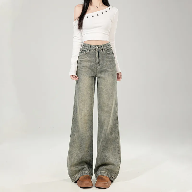 ZAZN Jeans Women's Vintage Blue-10