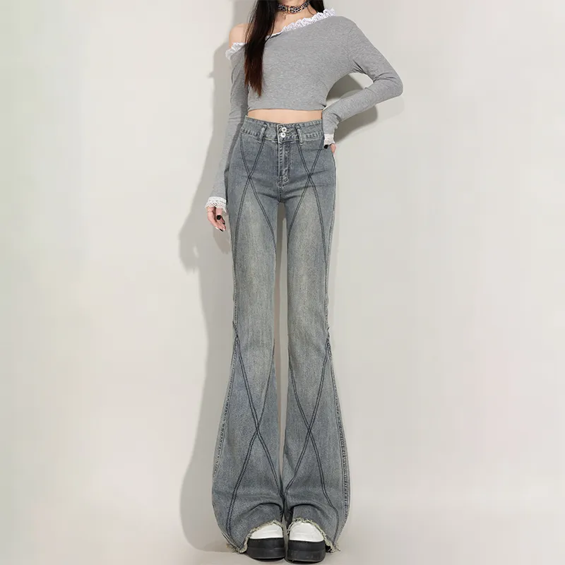 ZAZN Jeans Women's Vintage Blue-9