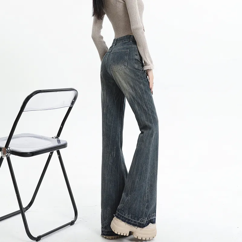ZAZN Jeans Women's Vintage Blue-5