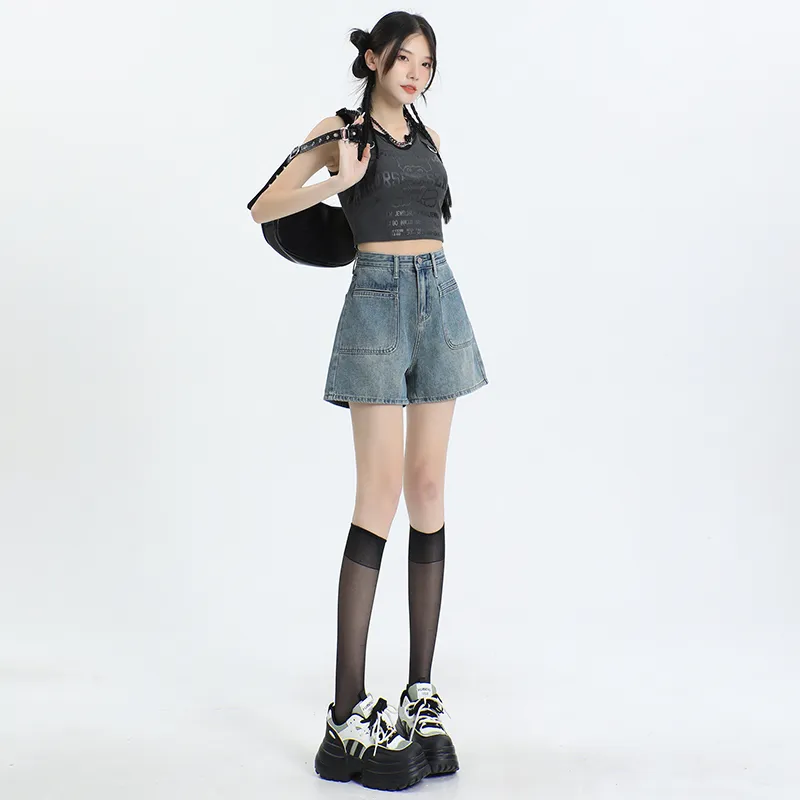 ZAZN Denim Shorts Women's-3