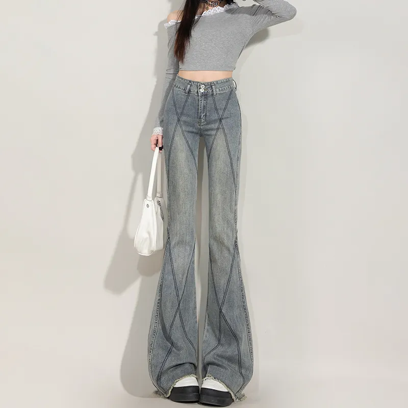 ZAZN Jeans Women's Vintage Blue-7
