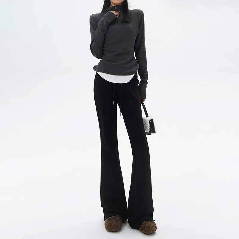 ZAZN Casual Pants Women's White-14