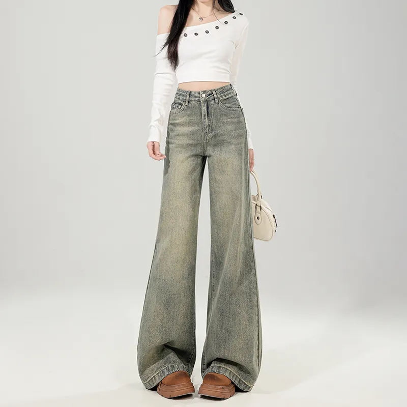 ZAZN Jeans Women's Vintage Blue-4