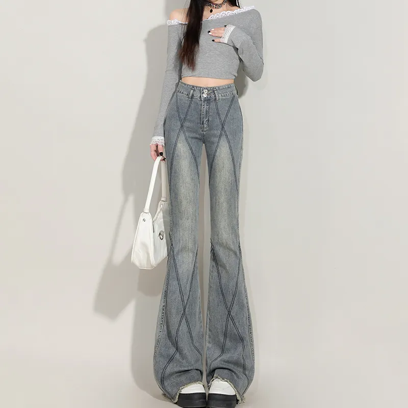 ZAZN Jeans Women's Vintage Blue-1