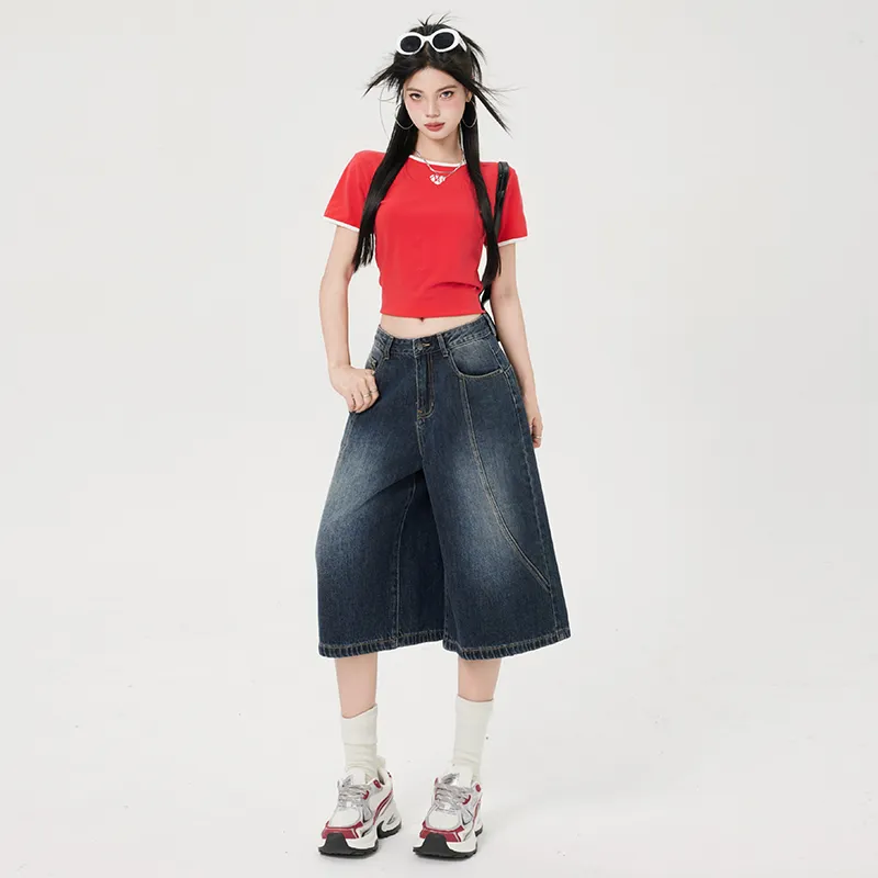 ZAZN Denim Shorts Women's-12