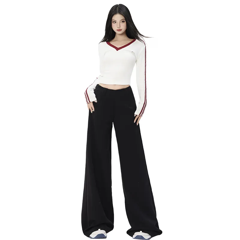 ZAZN Casual Pants Women's Black-6