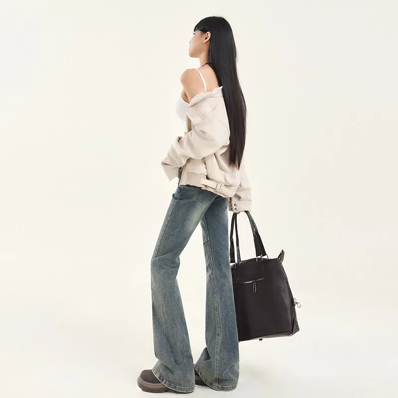 ZAZN Jeans Women's Vintage Blue-5