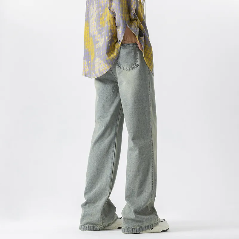 ZAZN Jeans Unisex Yellow Mud-6