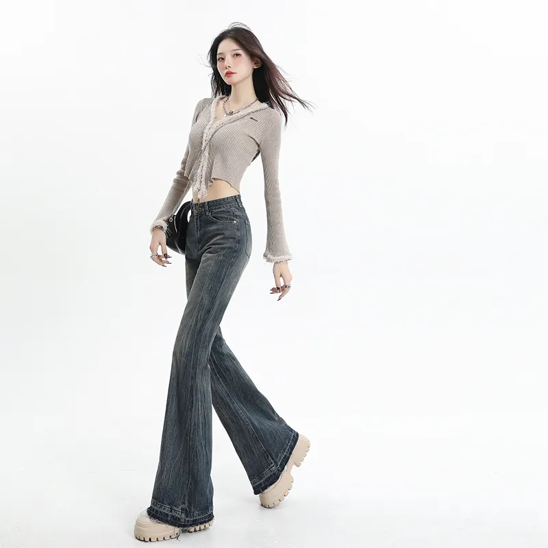 ZAZN Jeans Women's Vintage Blue-3