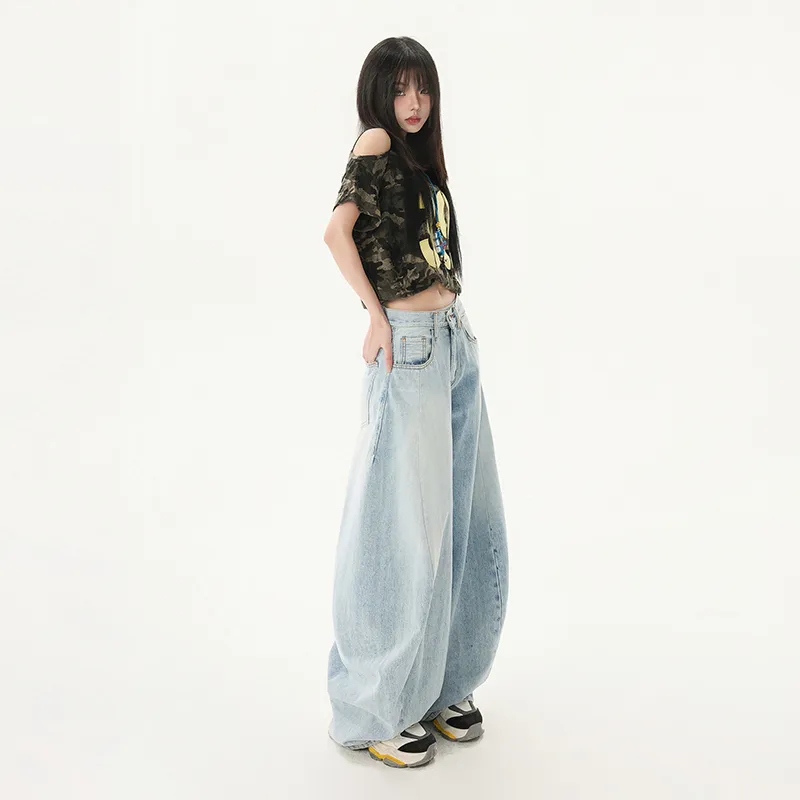 ZAZN Jeans Women's Bamboo Blue-5