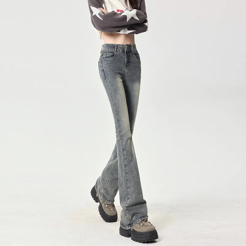 ZAZN Jeans Women's Black Gray Color-13