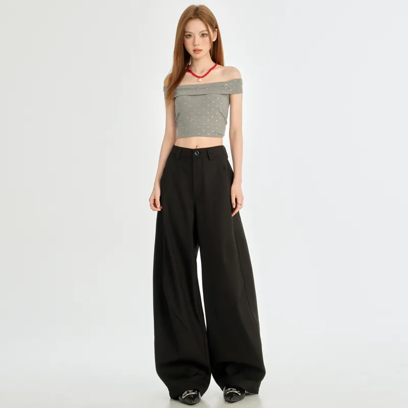 ZAZN Casual Pants Women's Black-3